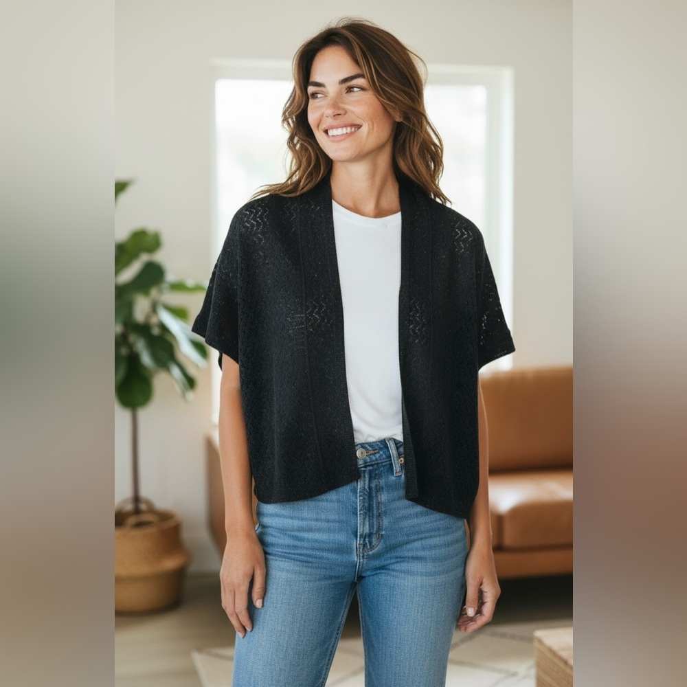 Elegant Blue/ Navy Women's Cardigan
